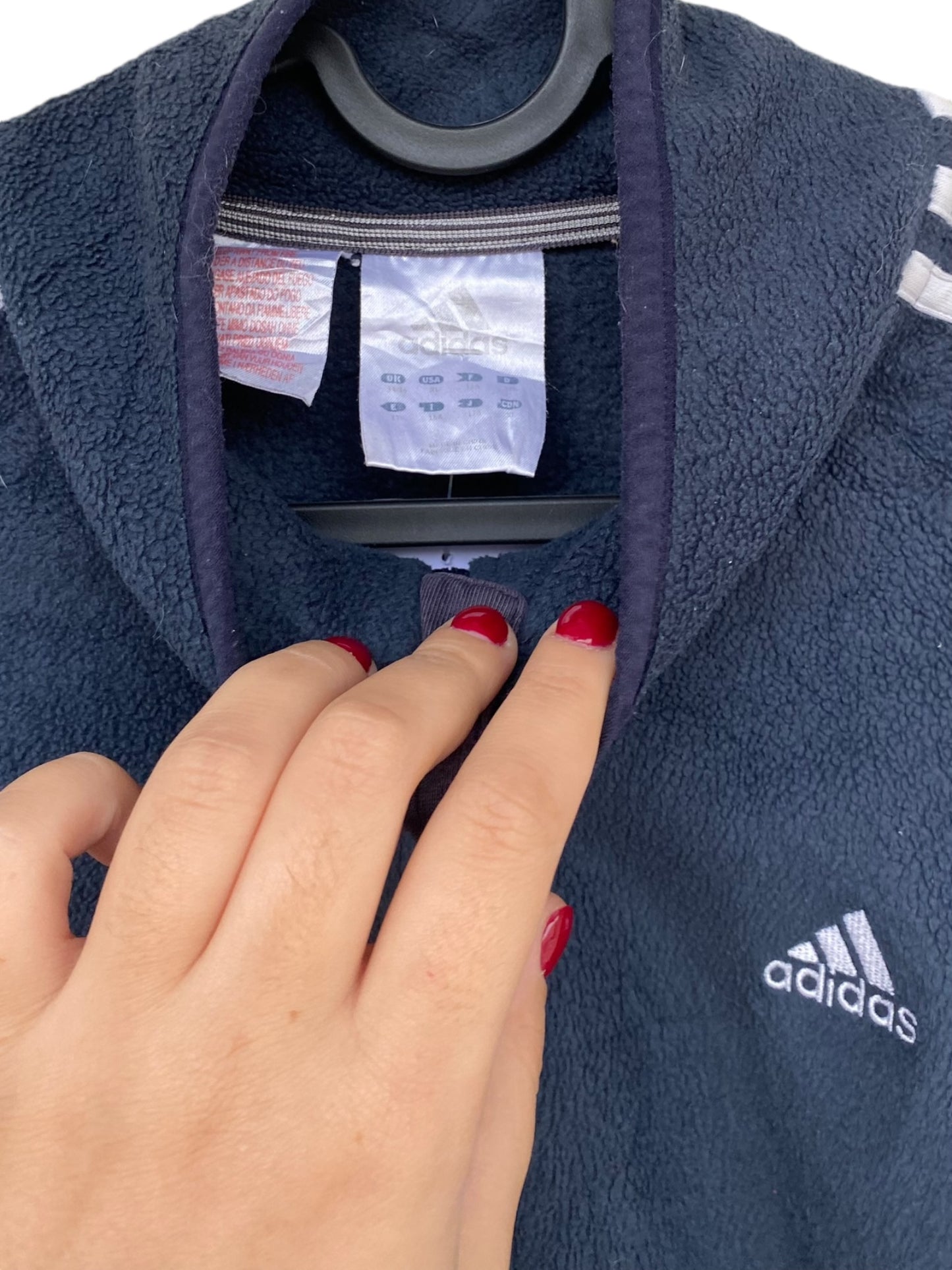 Adidas blue fleece