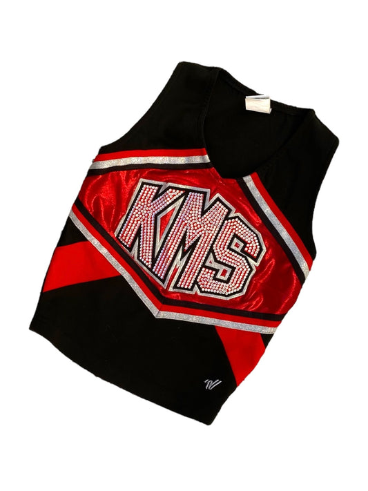 KMS cheerleader top