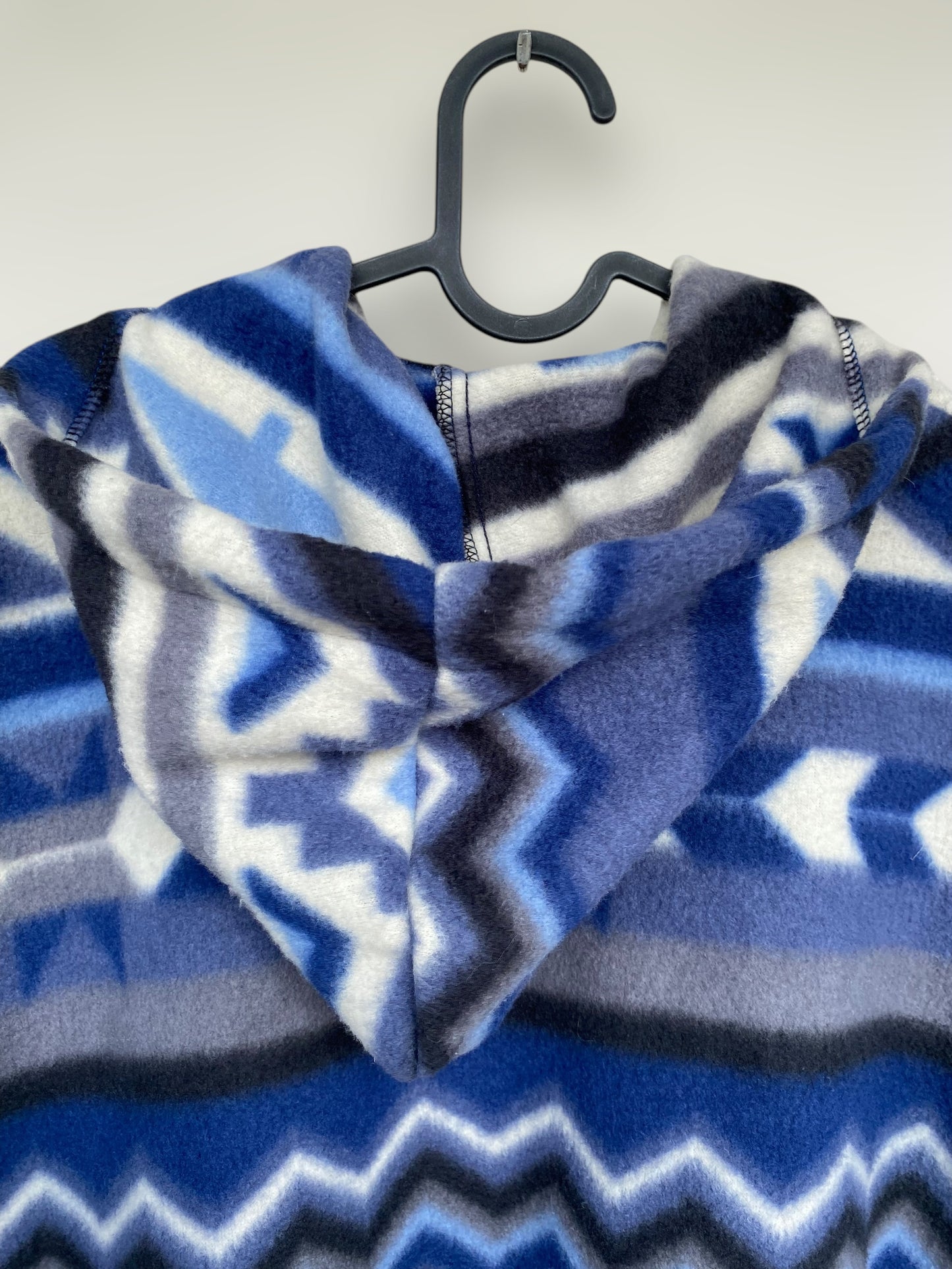 Crazy blue winter fleece