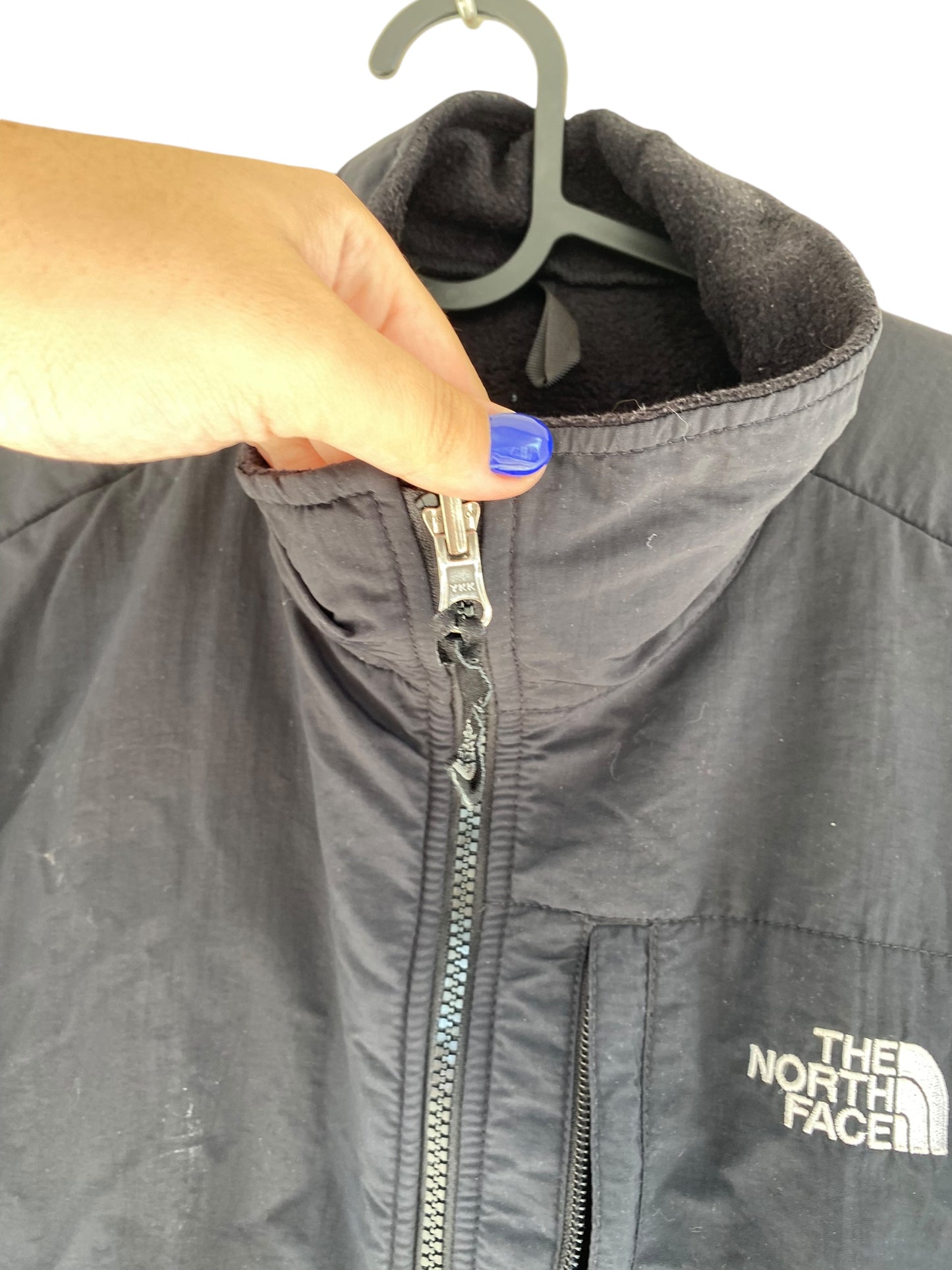 The North Face Denali black fleece