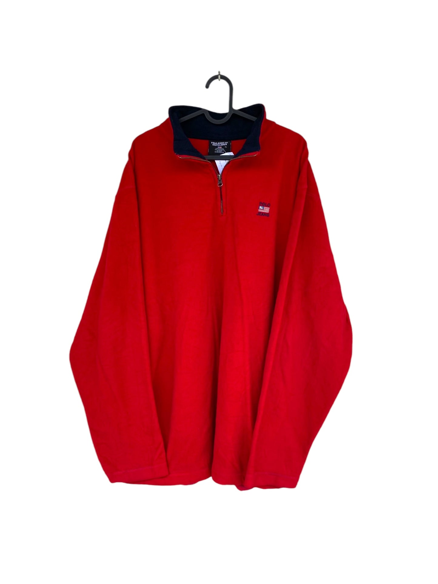 Ralph Lauren red vintage fleece