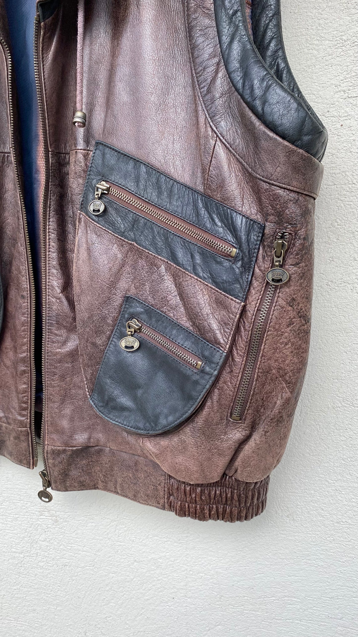 Vintage Leather Vest