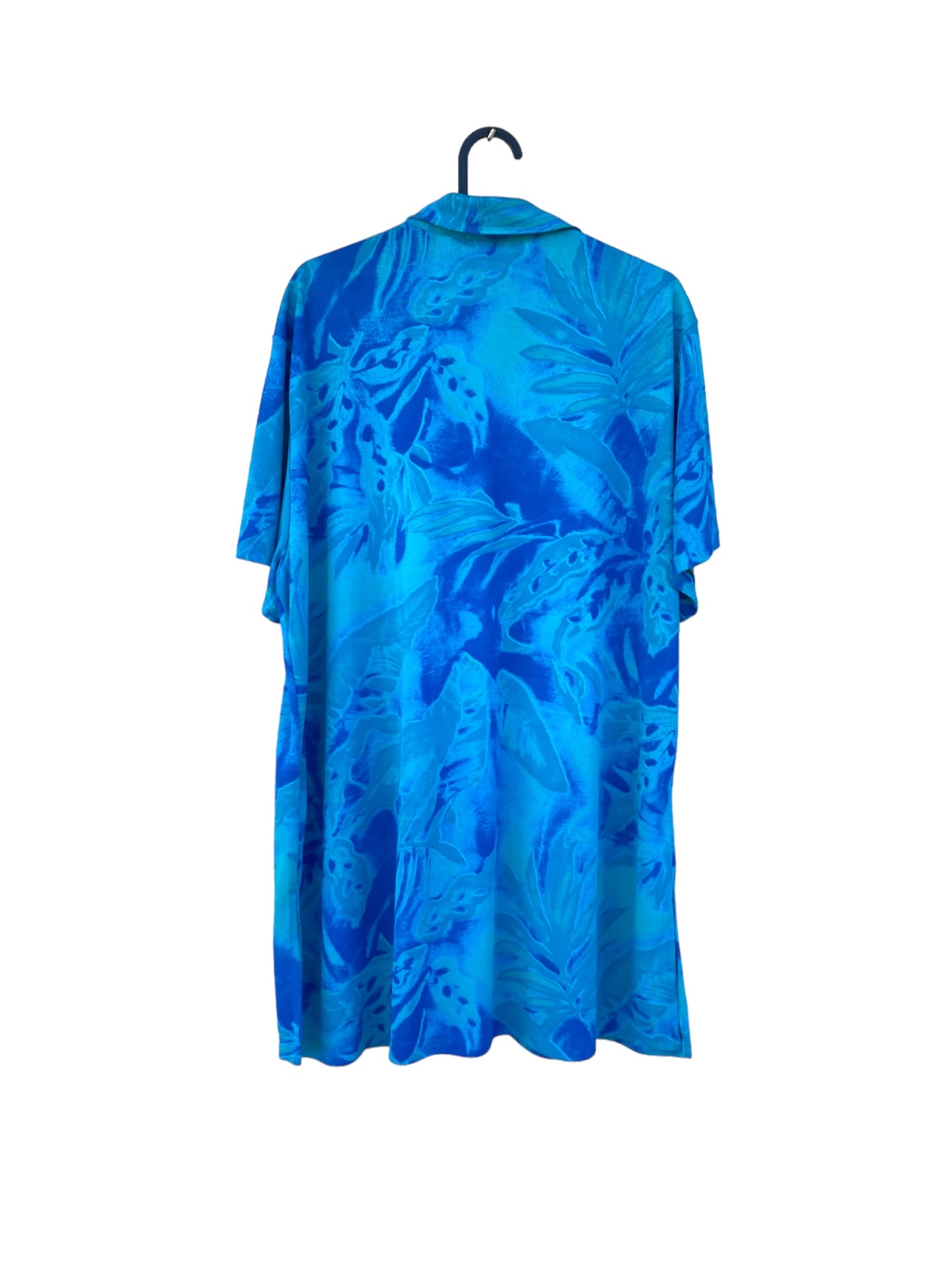 “Ocean leaves” long vintage shirt