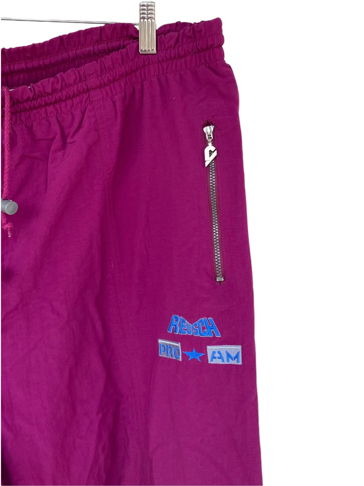 Purple vintage winter track pants