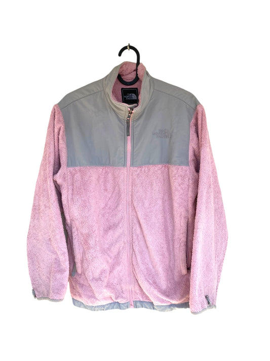 Soft Pink- grey The North Face Denali fleece