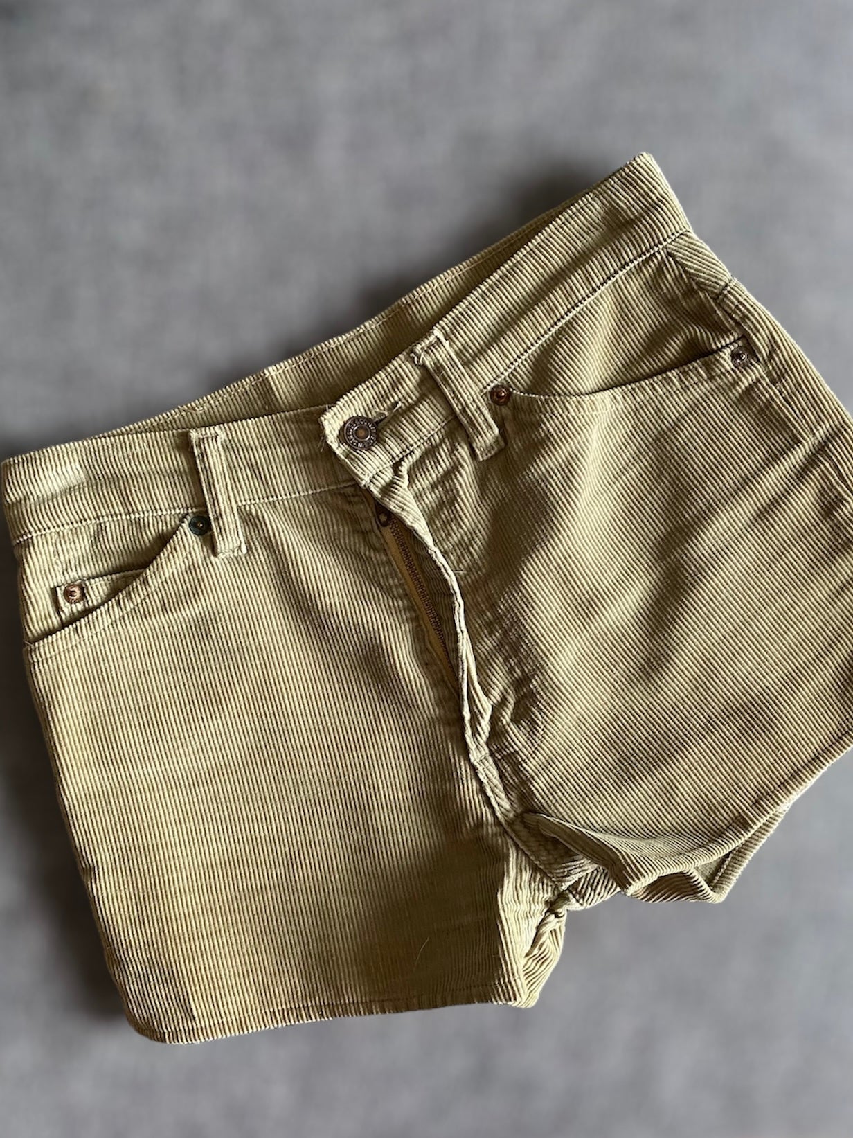 Levi’s 527 corduroy shorts