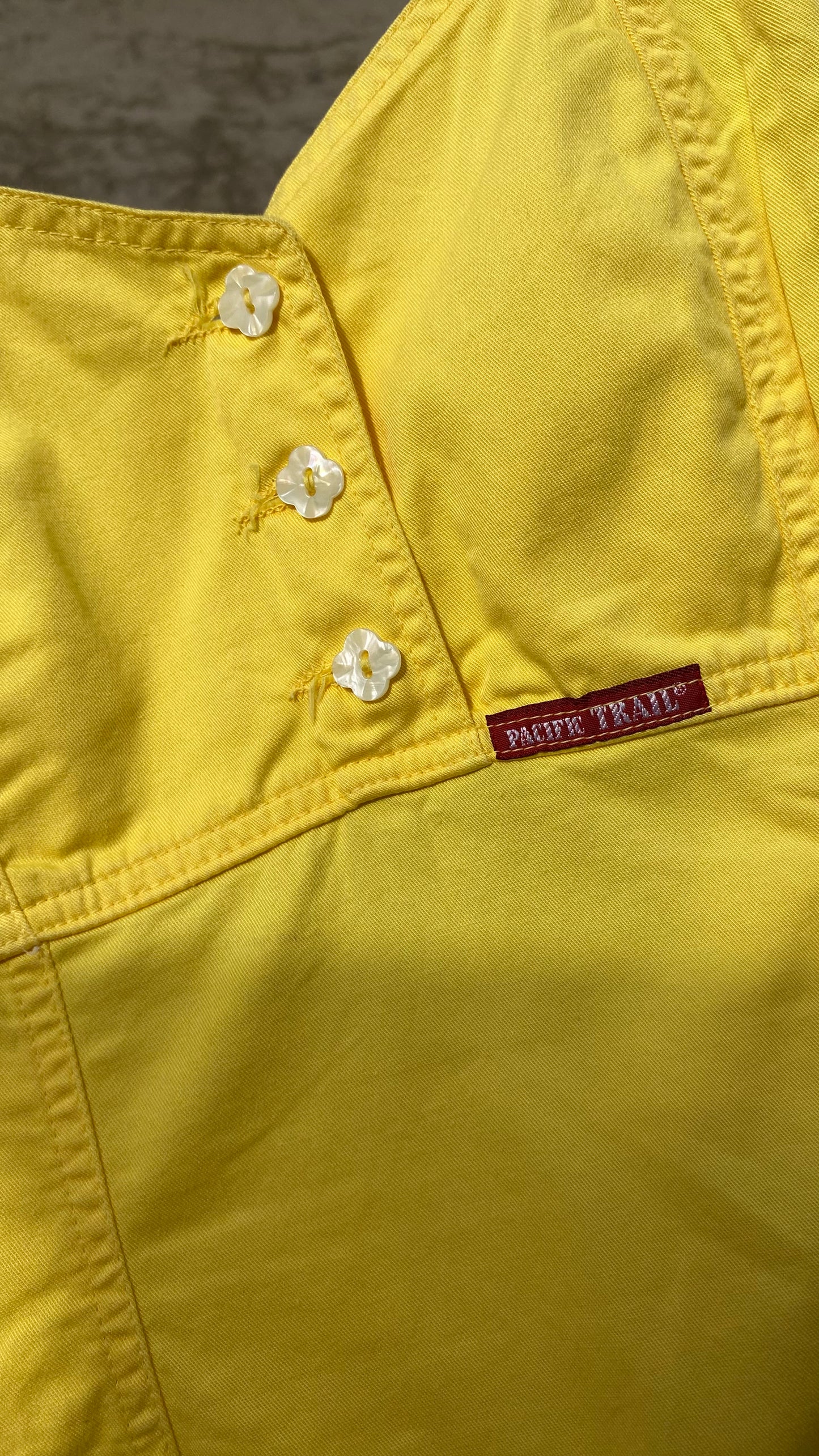 90s yellow summer dress