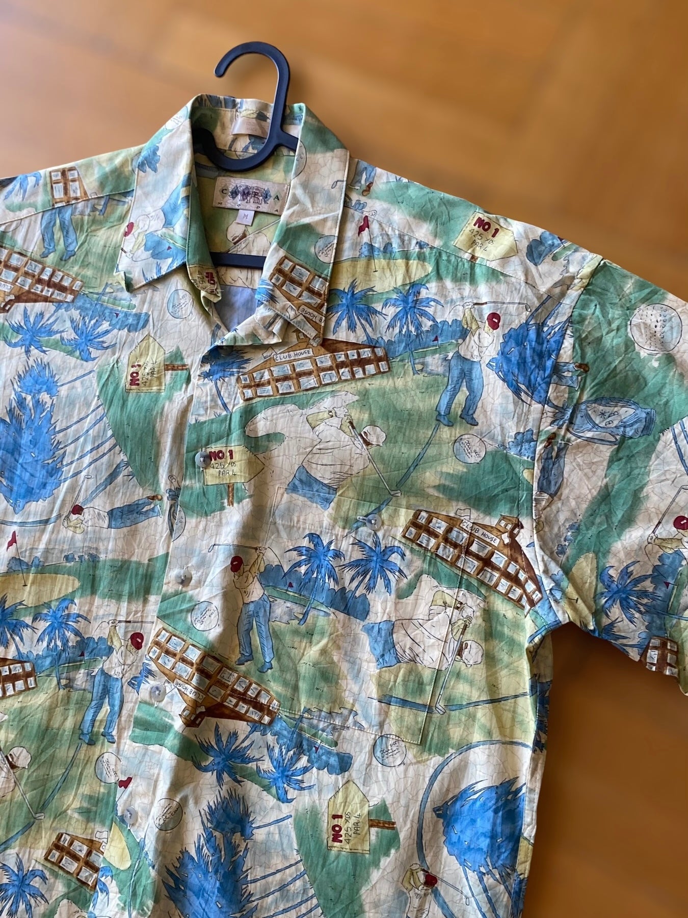 Hawaiian golf vintage shirt